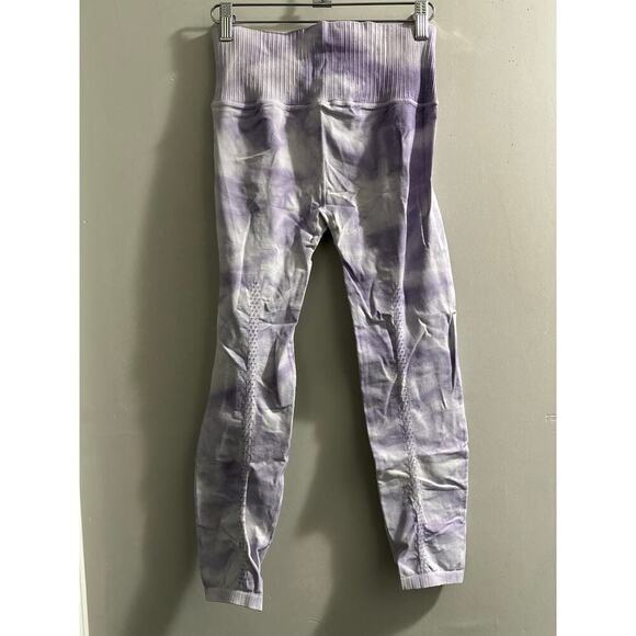 🔴Free People Movement Purple tie dye leggings size Med/Large‎ - Picture 6 of 7